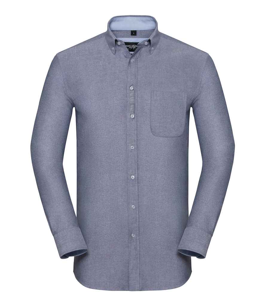 Organic Long Sleeve Oxford Shirt (Mens/Unisex)