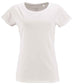 Standard Wide Neck Fitted Organic T-Shirt (Womens)