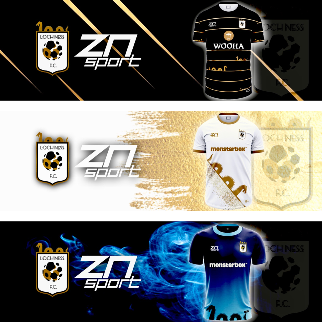 ZN Sport & Loch Ness FC in 3 year kit deal