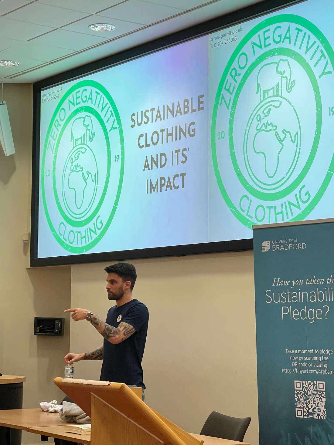 Dan speaks at Bradford Uni Sustainability Conference