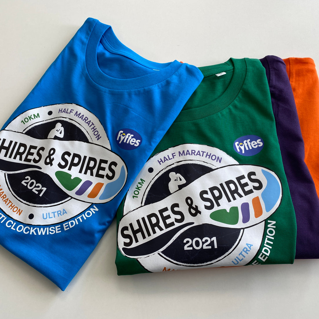 Shires & Spires 2021 Finisher T's
