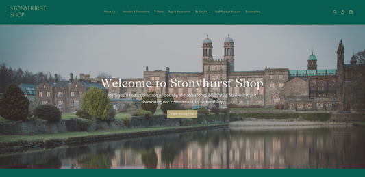 New Stonyhurst Shop site now live!