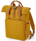 Recycled Twin Handle Roll Top Laptop Backpack