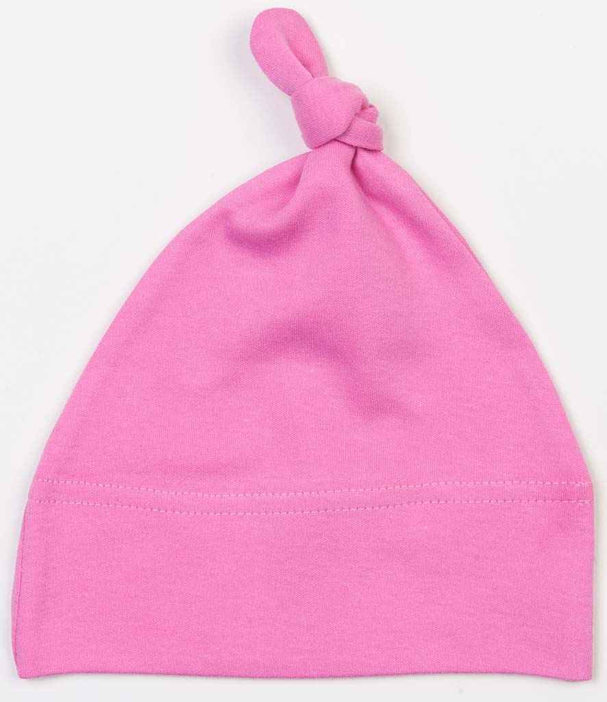 Organic Top Knot Baby Hat