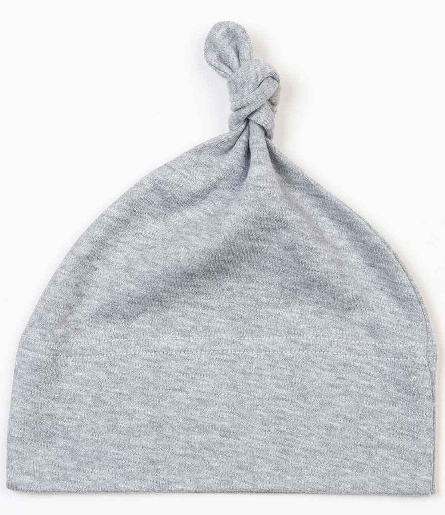 Organic Top Knot Baby Hat