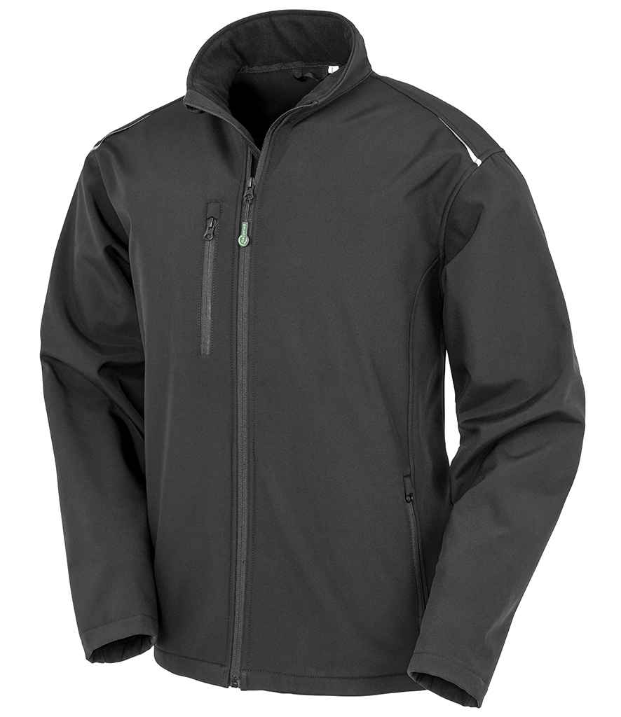 Recycled Waterproof Reflective Soft Shell Jacket