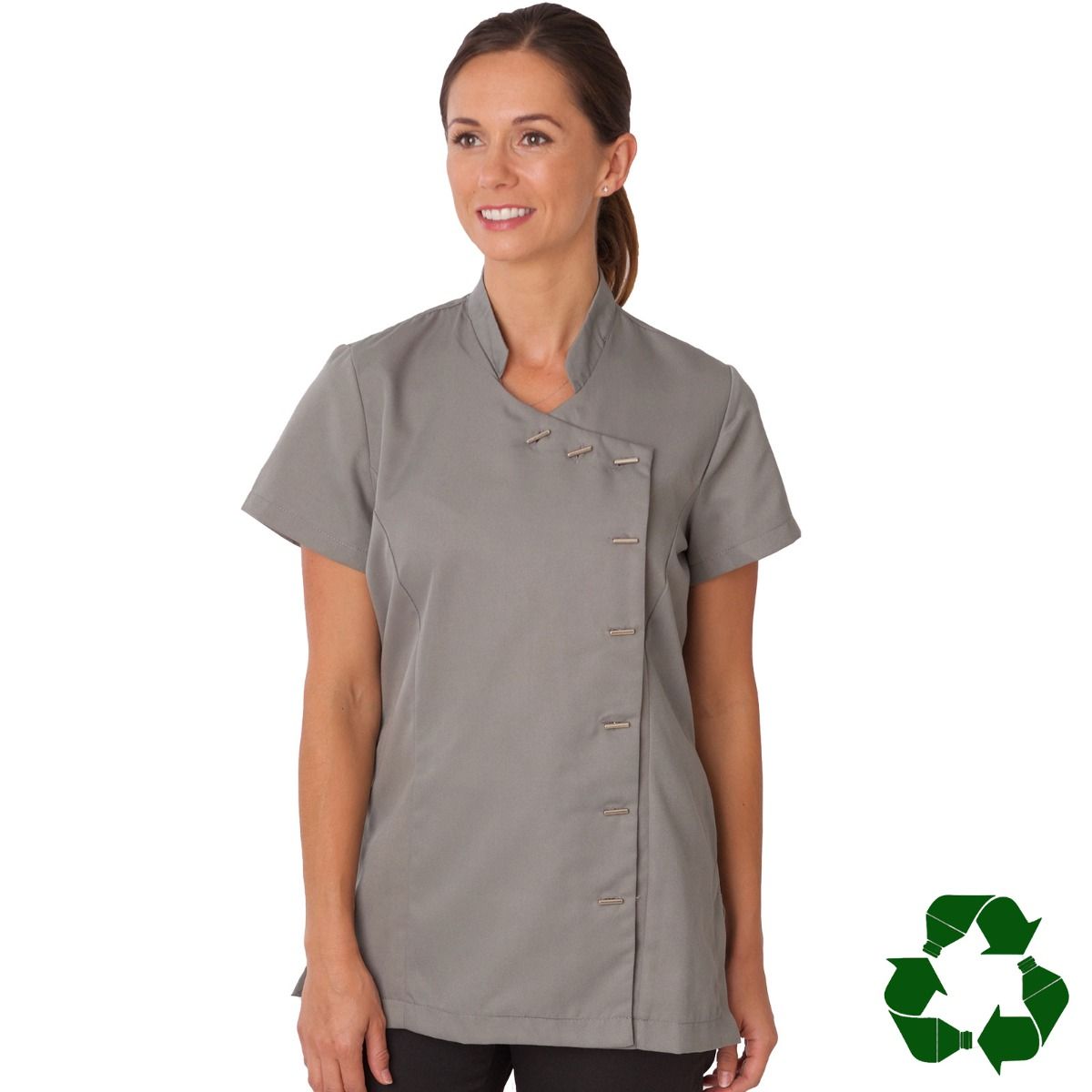 Recycled Toggle Close Beauty Tunic (Womens)