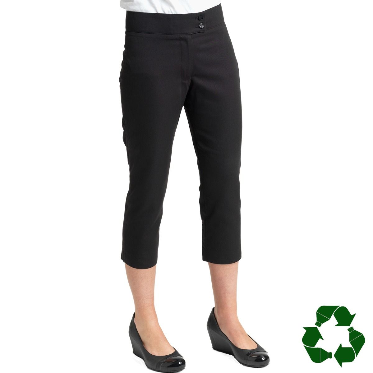 Recycled Cropped Beauty Trousers (Womens)