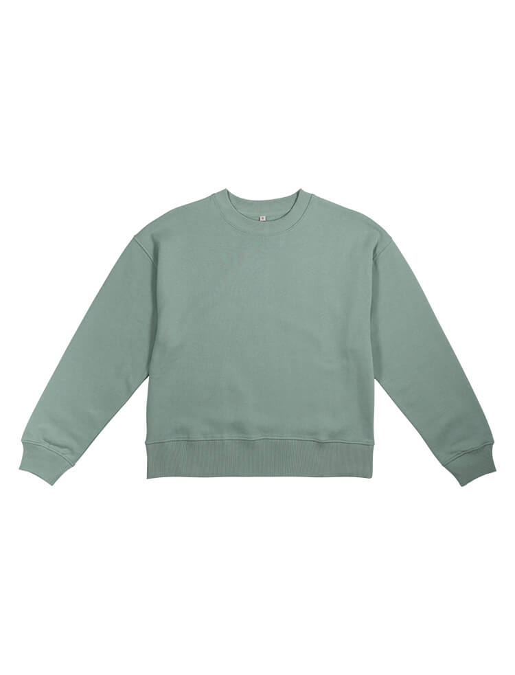 CO2 Neutral Organic Drop Shoulder Sweatshirt (Womens)
