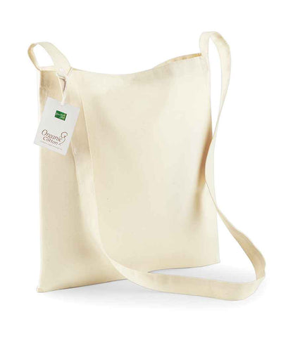 Organic Long Handle Sling Tote Bag