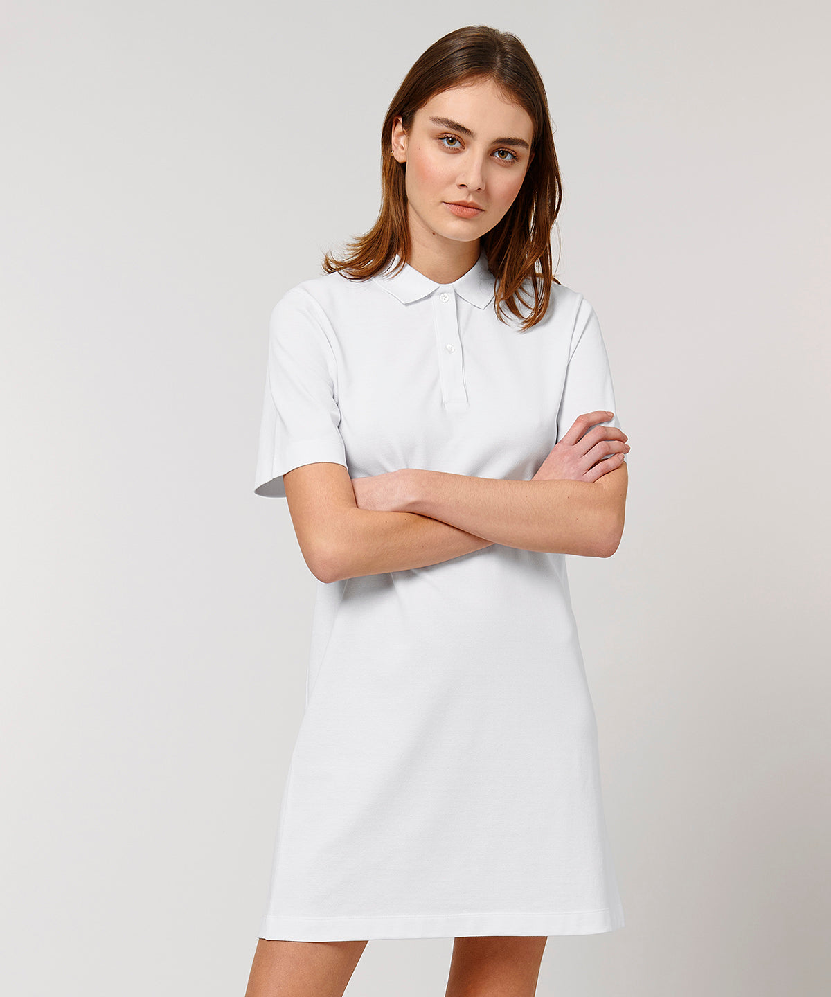 Organic Polo Shirt Dress (Womens)