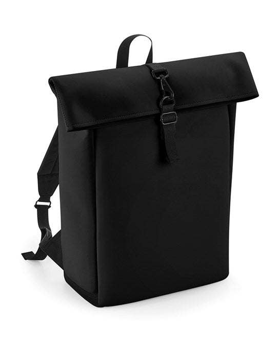 Recycled Matte Rolltop Backpack
