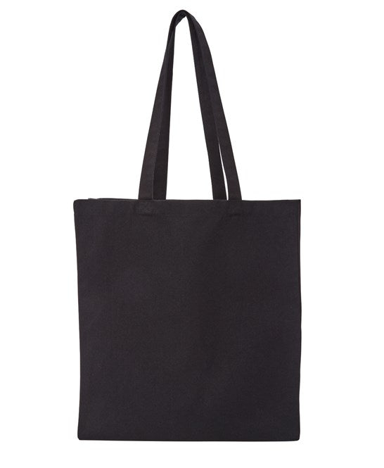 Recycled Premium Canvas Tote Bag with side panels