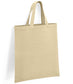 Organic Cotton Short Handle Tote Bag