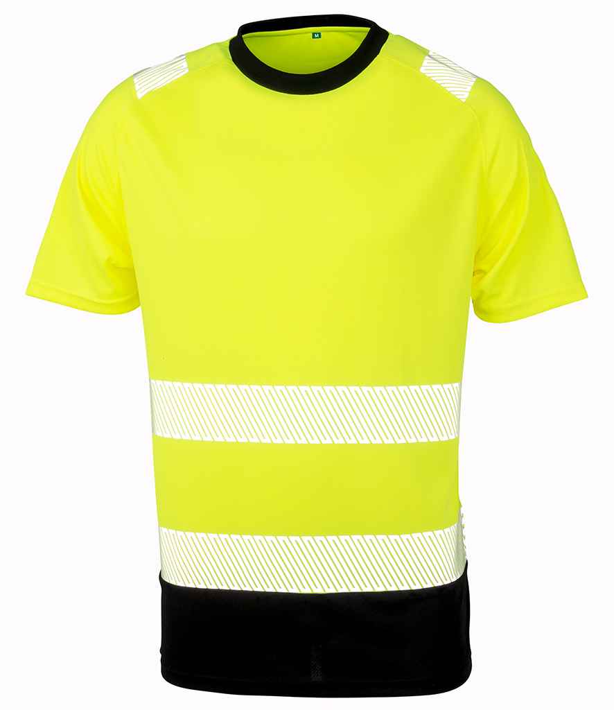 Recycled High Vis Safety T-Shirt (Mens/Unisex)