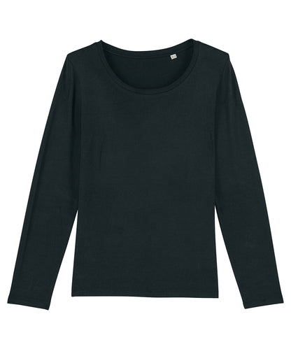 Essential Long Sleeve Lightweight Organic T-Shirt (Womens)